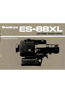 Sankyo ES 88 manual. Camera Instructions.